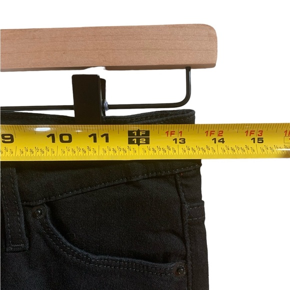 Hudson women’s Black Natalie Midrise Super Skinny Ankle Jeans 25 casual Friday - Picture 9 of 13